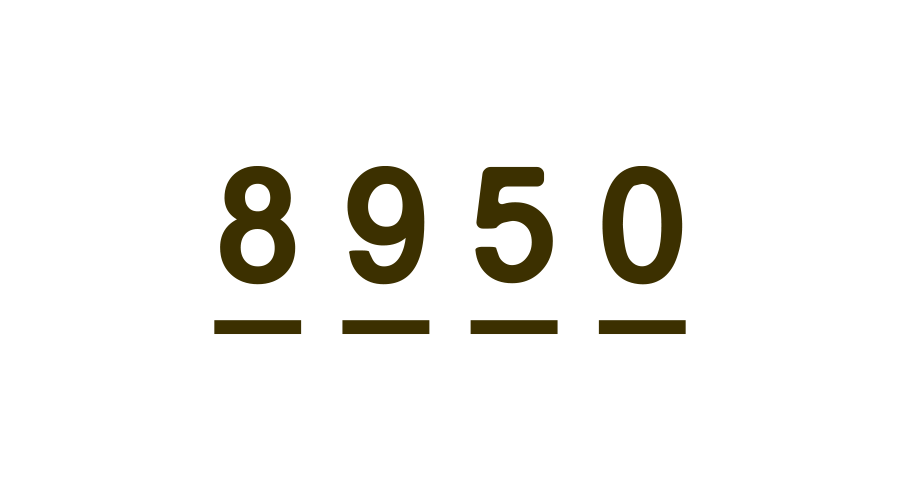 8950